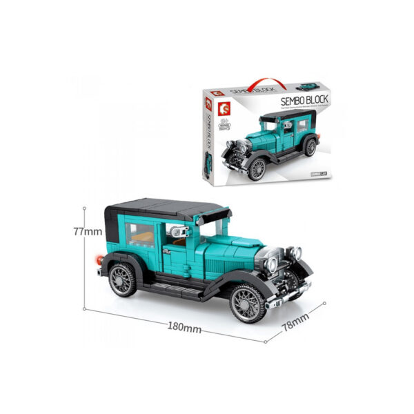 Vintage türkiis auto / 2