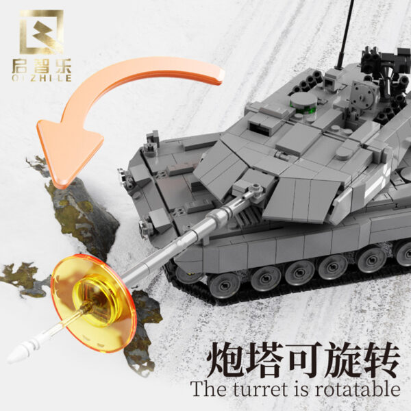 Pakend kahjustatud! - Tank talvisel maastikul / 4